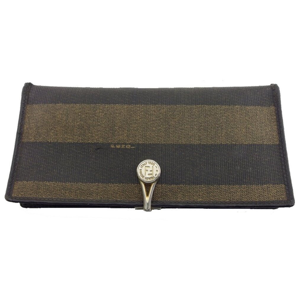 FENDI Purse Black x beige x gold Women Authentic secondhand